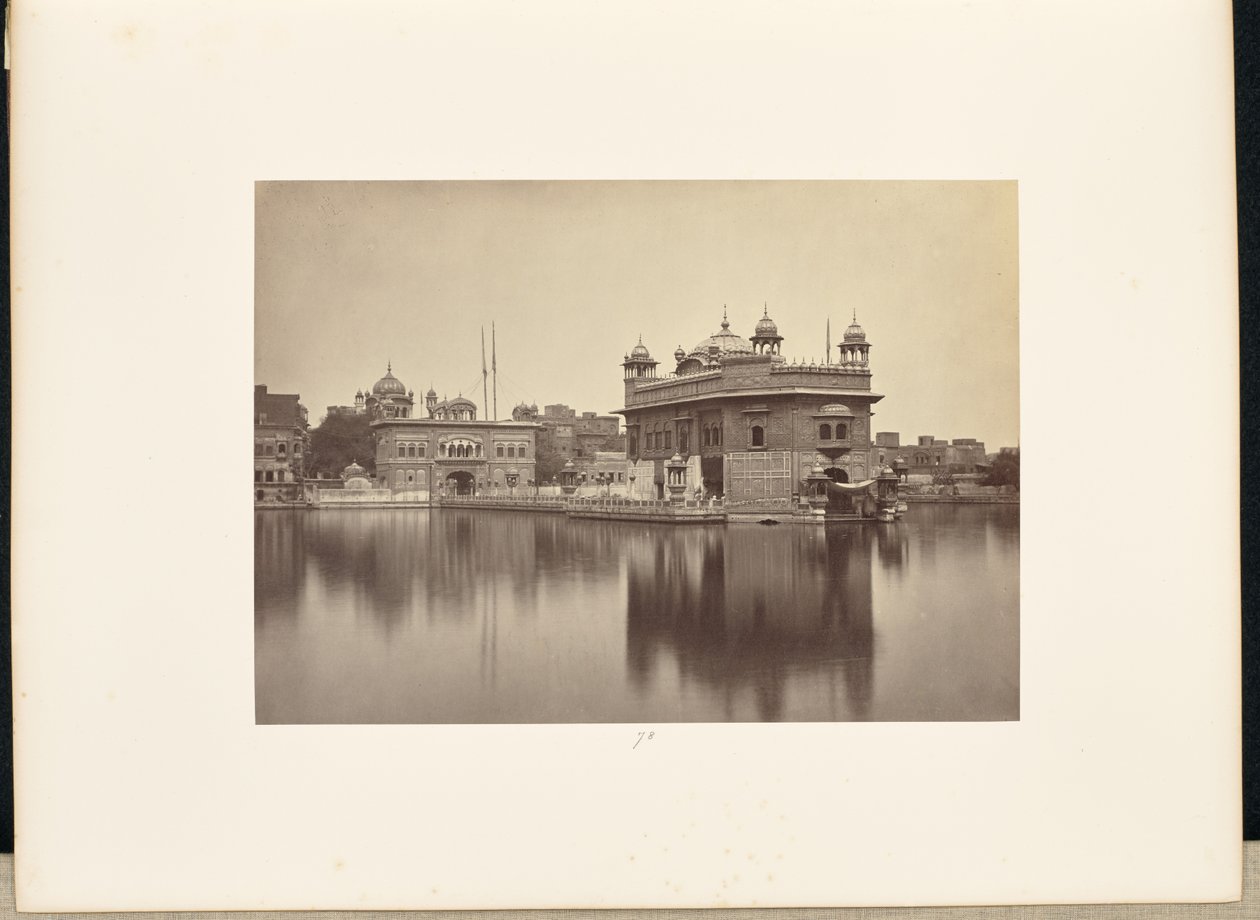 Amritsar; The Golden Temple by Samuel Bourne