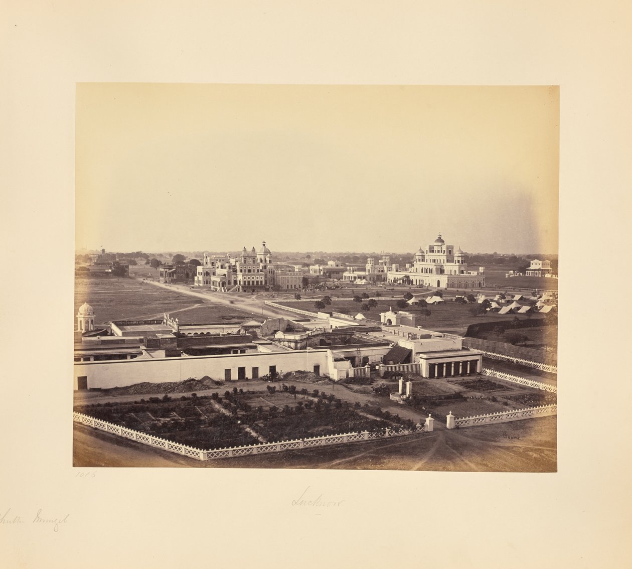 Lucknow; Chutter Manzil, etc. General View by Samuel Bourne