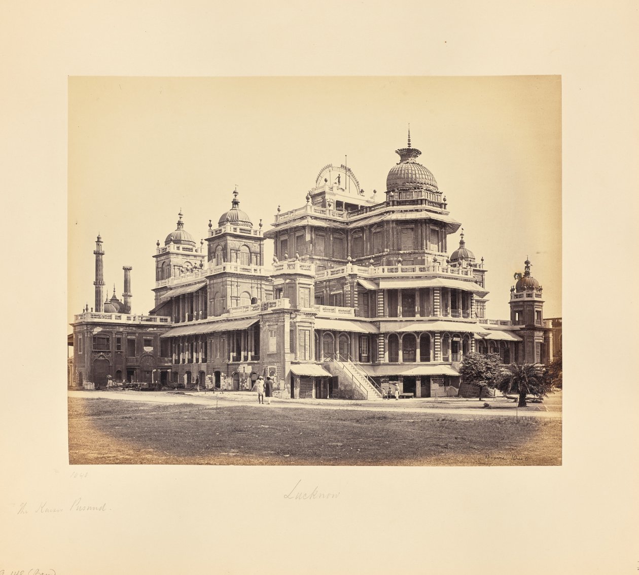 Lucknow; The Kaiser Pasund from the South West by Samuel Bourne