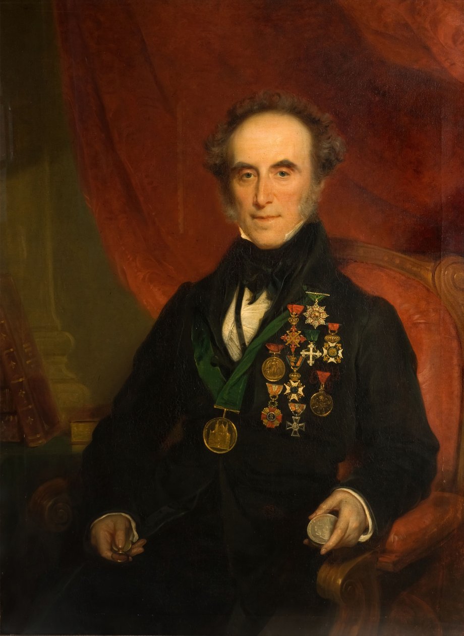 Portrait of Sir Edward Thomason by Samuel Colman