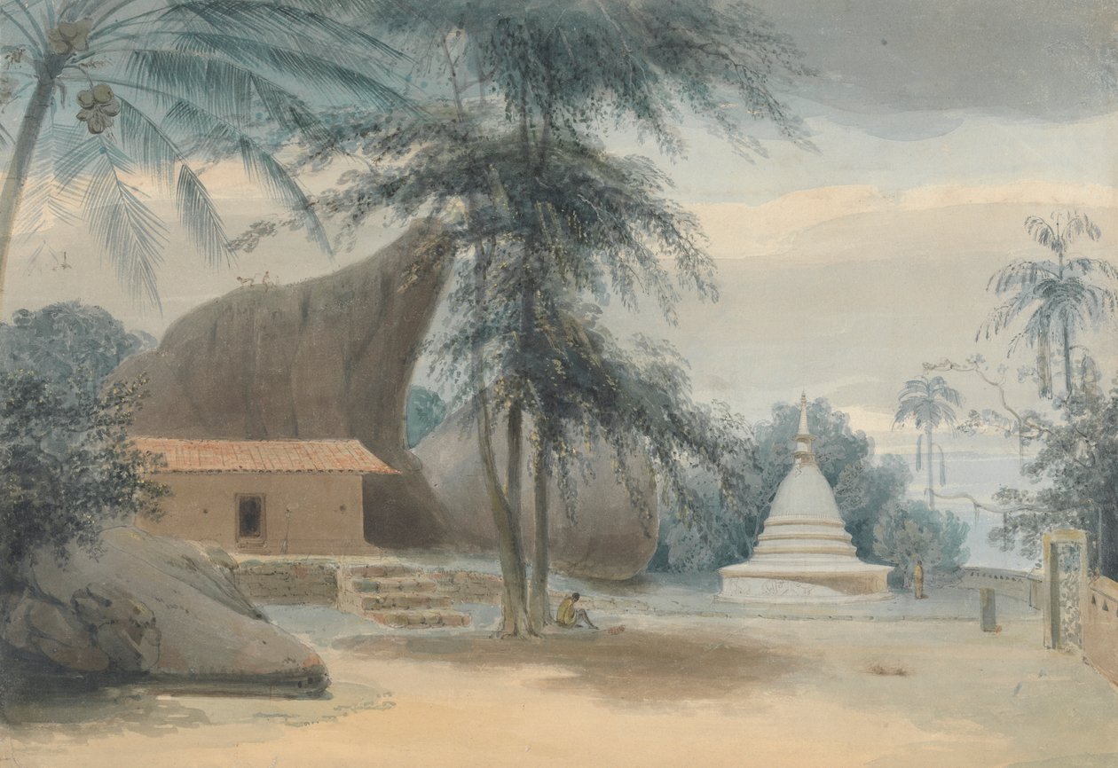 A Scene between Galle and Matura, about Six Miles from Galle by Samuel Daniell