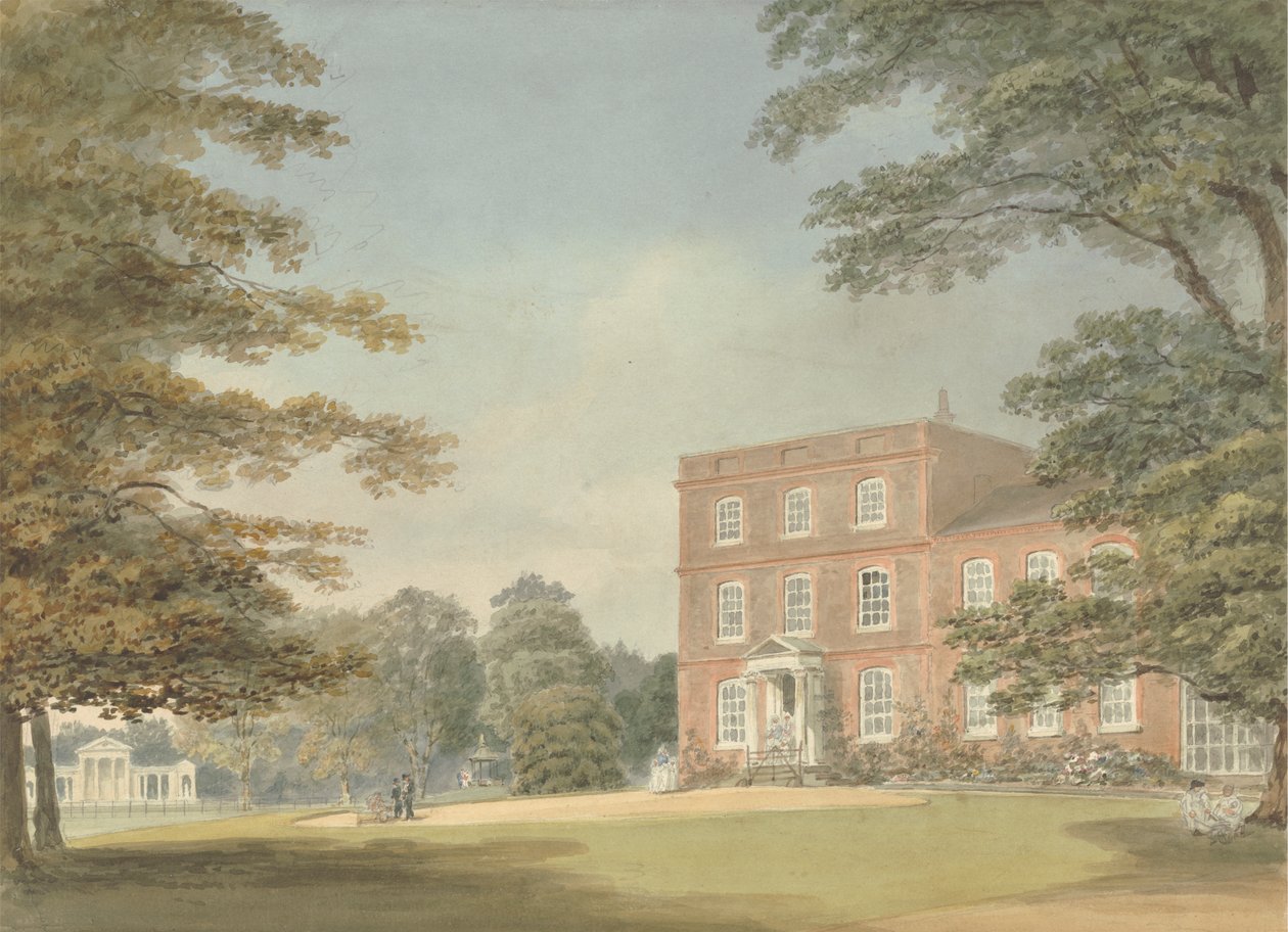 Ayot House, Ayot St. Lawrence, Hertfordshire by Samuel Davis