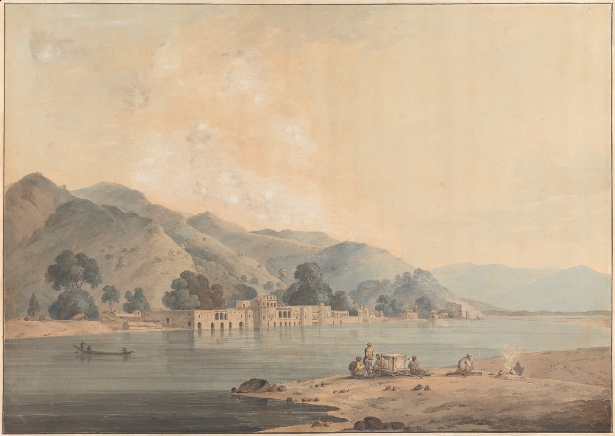 The Hurduar Looking Up the River by Samuel Davis