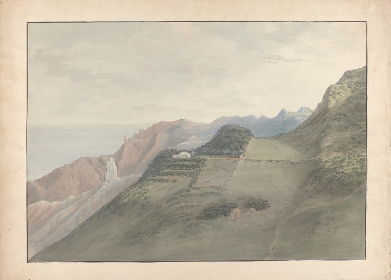 View in St. Helena by Samuel Davis