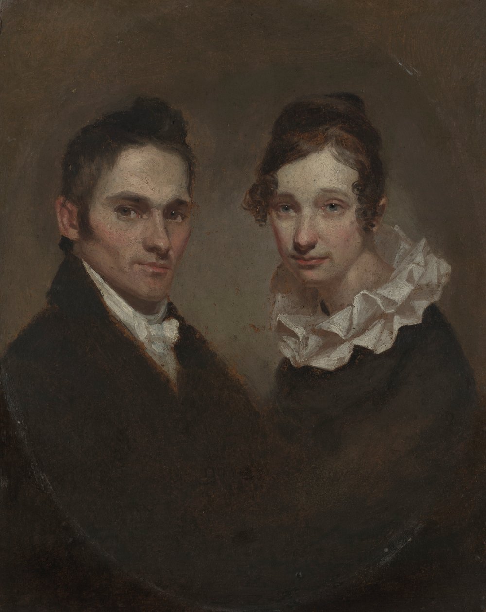 Reverend Hiram Bingham and Sybil Moseley Bingham (1789) by Samuel Finley Breese Morse