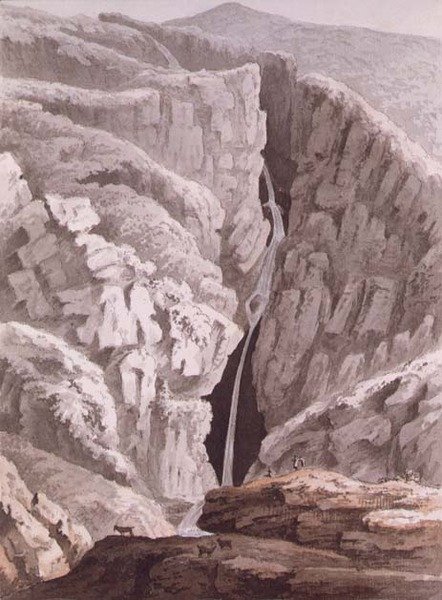 A Remarkable Chasm by Samuel Hieronymous Grimm