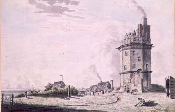 The North Foreland Lighthouse by Samuel Hieronymous Grimm