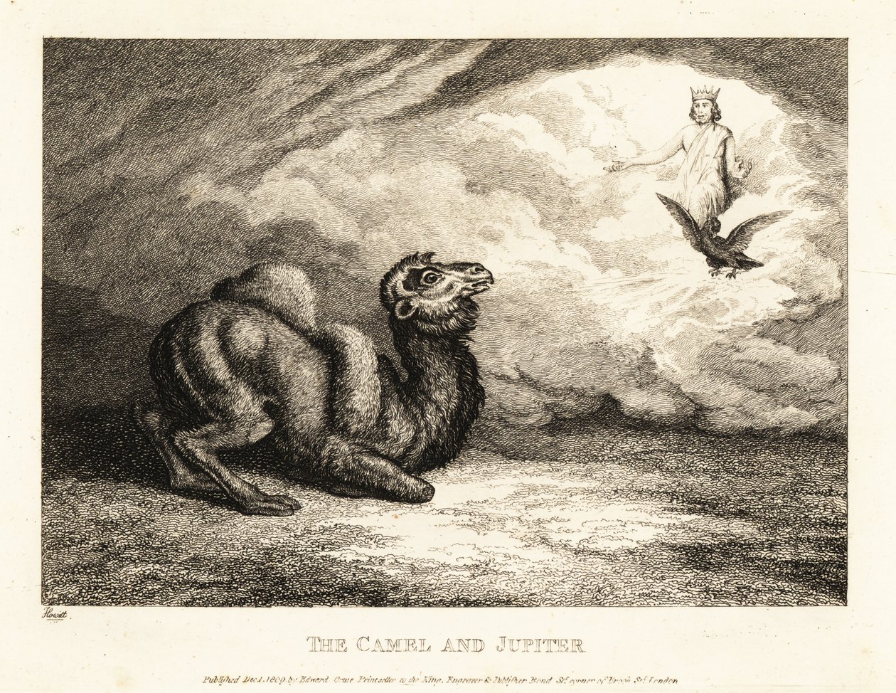 A Camel Begging Jupiter for Horns by Samuel Howitt