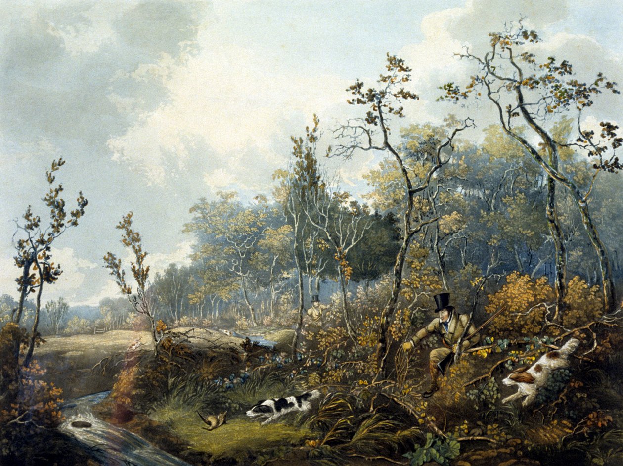 Woodcock Shooting (engraved by H.C. Pyall) by Samuel John Egbert (after) Jones