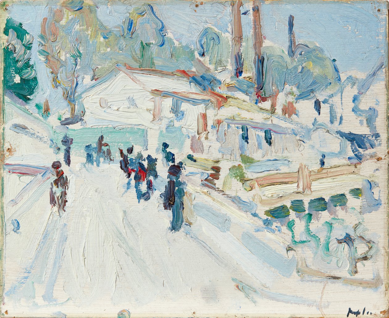A Street in Paris by Samuel John Peploe: Buy fine art prints