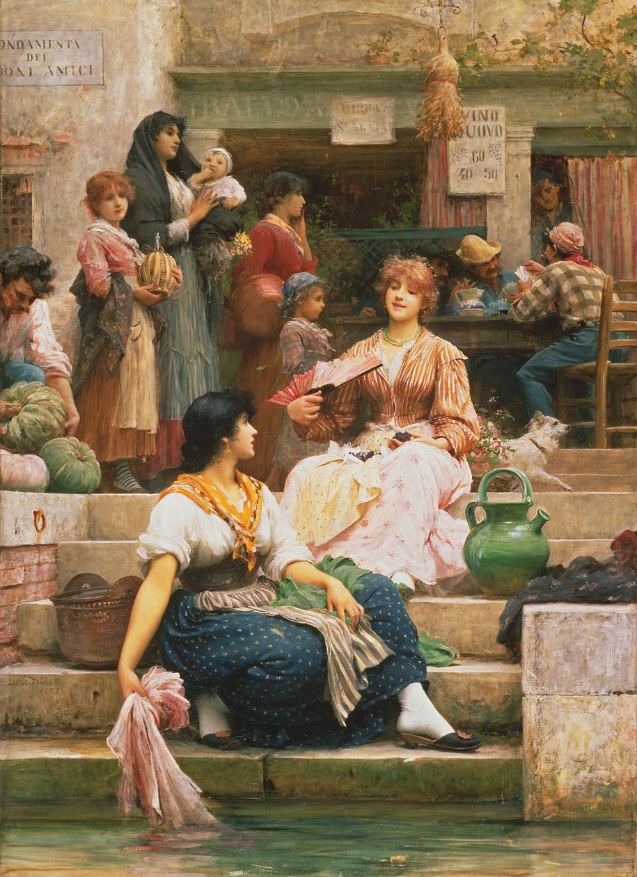 Venetians by Samuel Luke Fildes