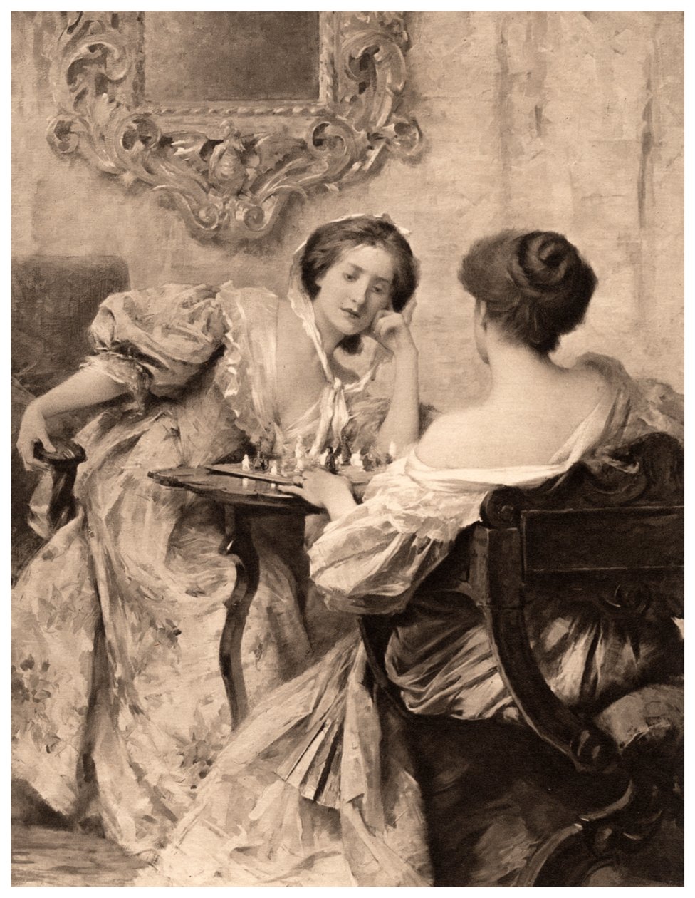 The Chess Players, 1903 by Samuel Melton Fisher