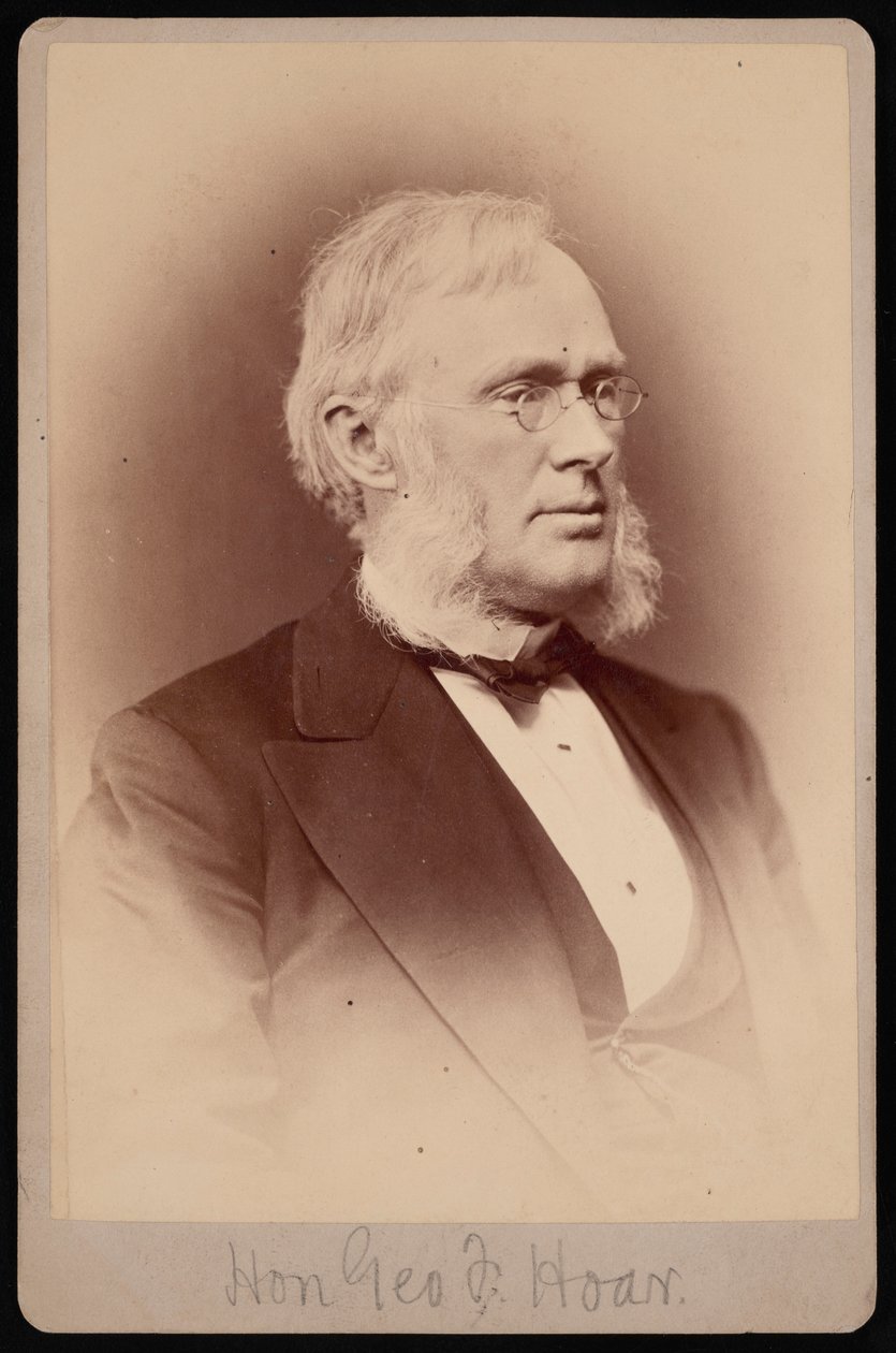 Portrait of George Frisbie Hoar by Samuel Montague Fassett