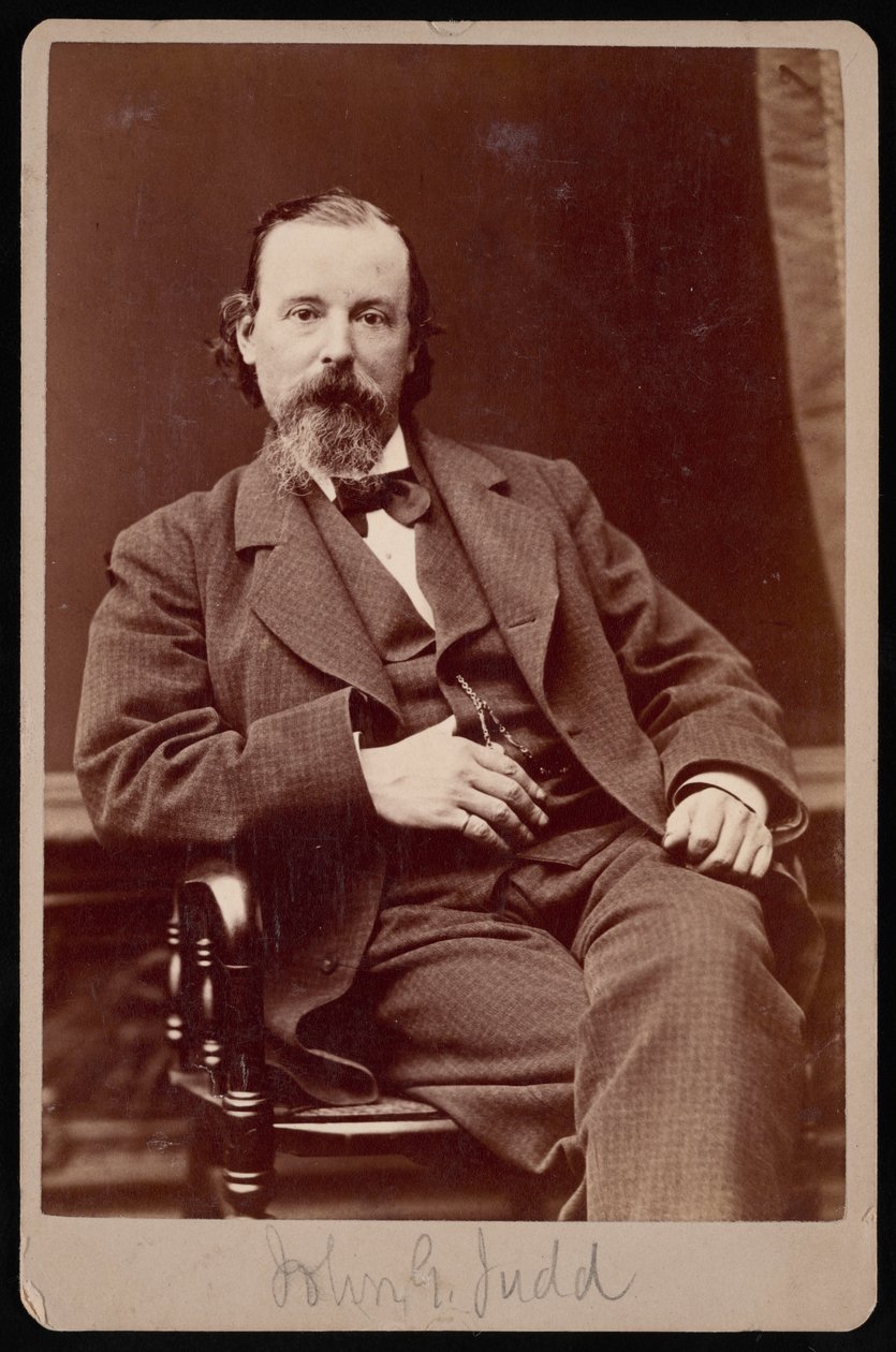 Portrait of John Gough Judd 1824-1895 by Samuel Montague Fassett