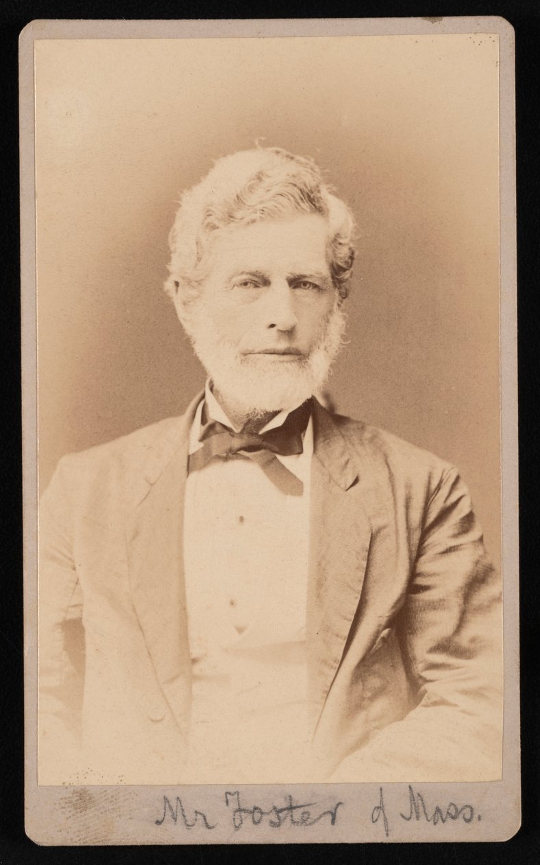 Portrait of Mr. Foster of Massachusetts, Between 1876 and 1880 by Samuel Montague Fassett