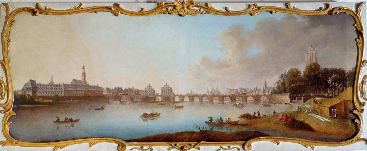 View of Frankfurt City by Samuel Mund