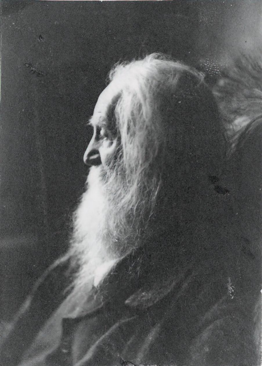 Walt Whitman in Camden, N.J. by Samuel Murray