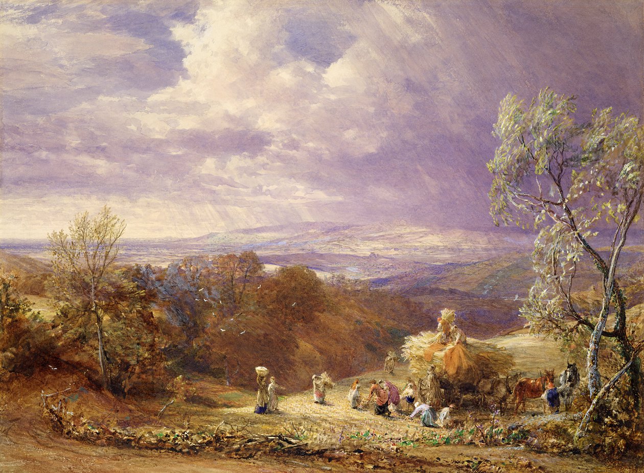 Harvesting by Samuel Palmer
