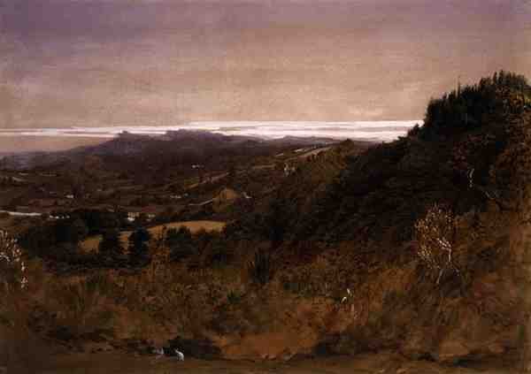 Near Underriver, Sevenoaks, Kent by Samuel Palmer
