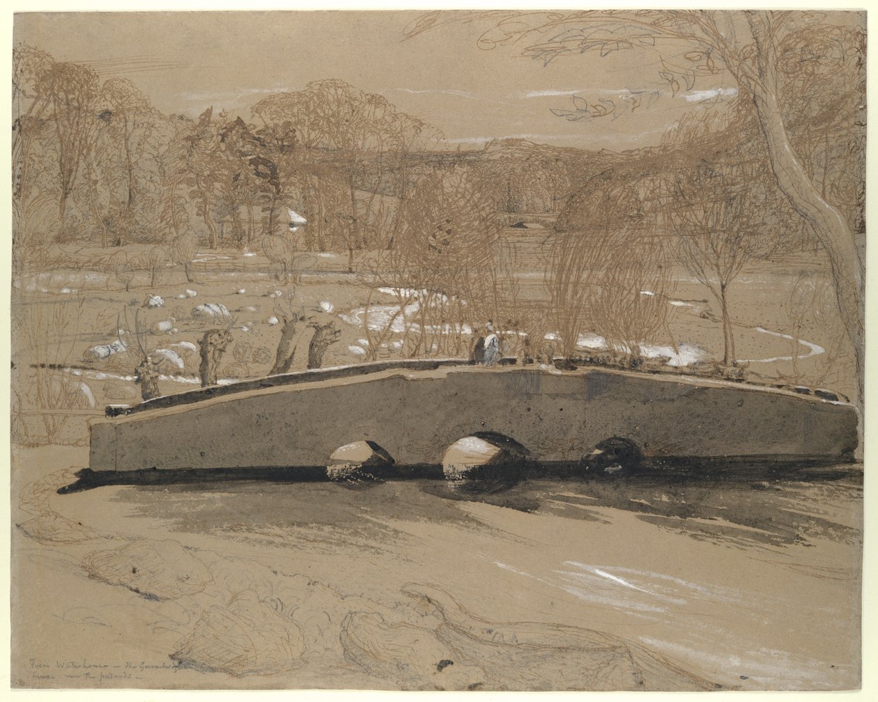 The Bridge at Shoreham by Samuel Palmer