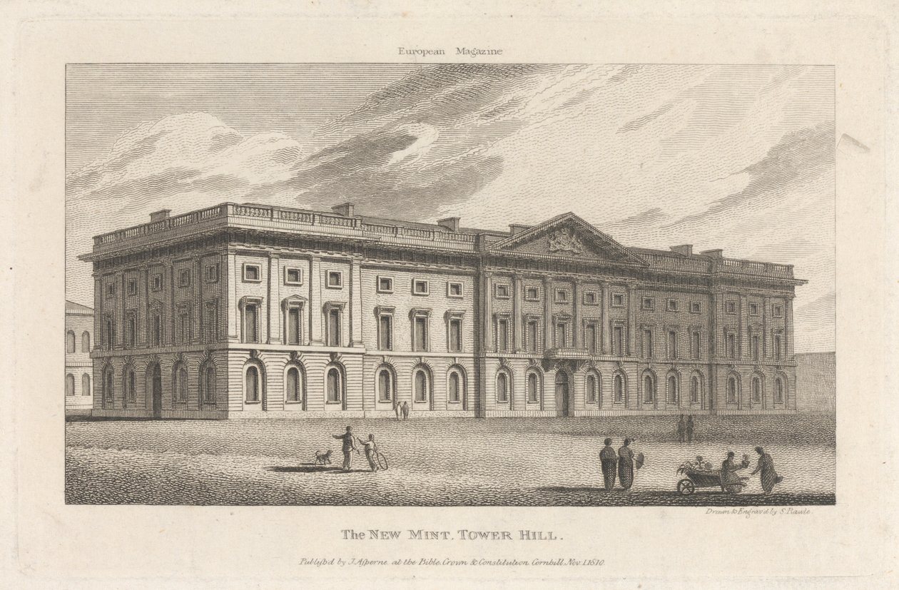 The New Mint Tower Hill by Samuel Rawle