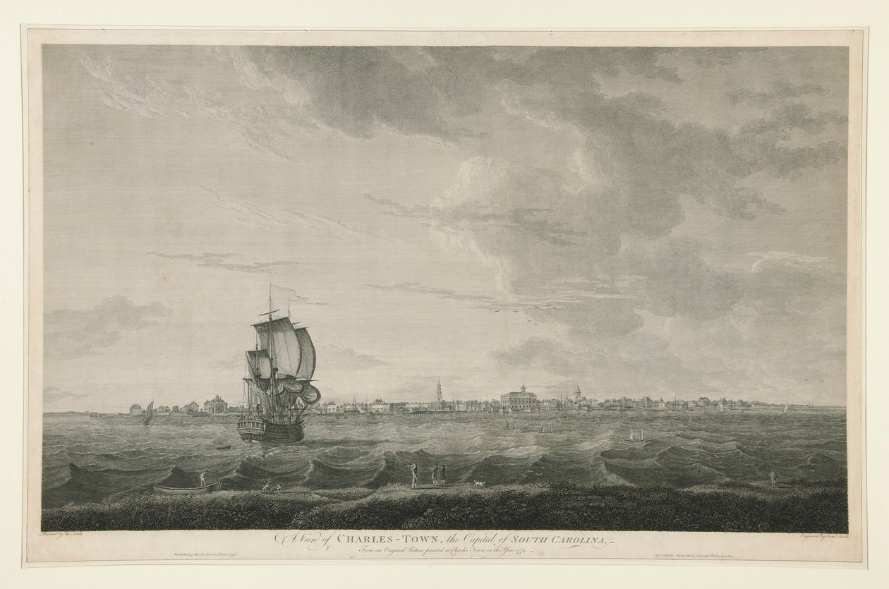 A View of Charles-town, the Capital of South Carolina by Samuel Smith