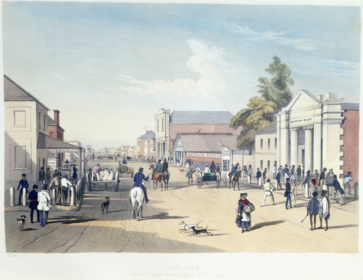 Adelaide, Hindley Street, Plate 41, from 
