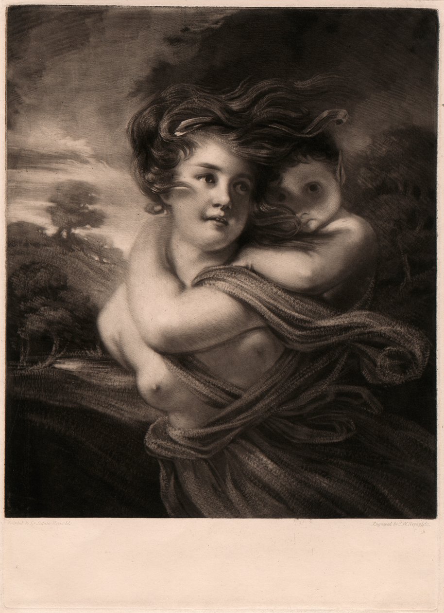 Miss Emma Hart (afterwards Lady Hamilton) as a Bacchante by Samuel William Reynolds