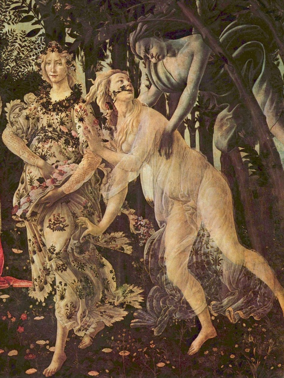 Chloris and Zephyrus by Sandro Botticelli