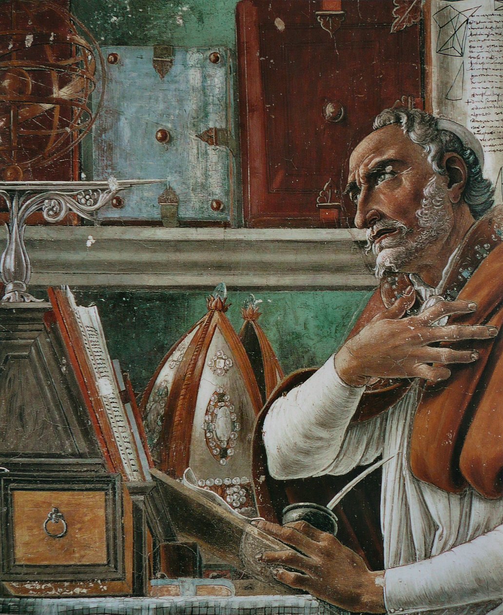 Saint Augustine by Sandro Botticelli