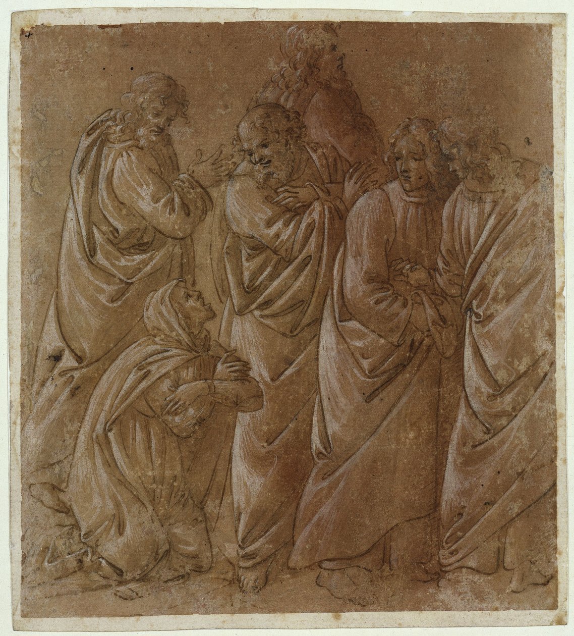 The Woman from Canaan by Sandro Botticelli