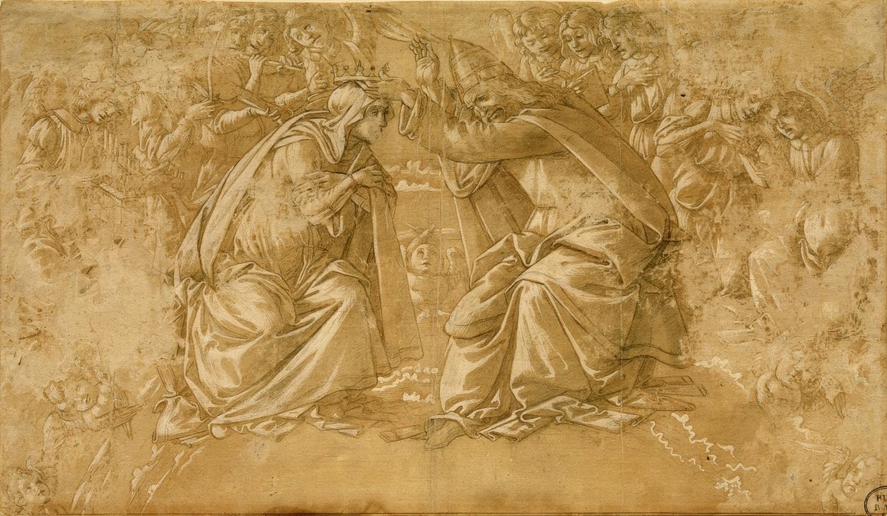 Coronation of Mary by Sandro Botticelli