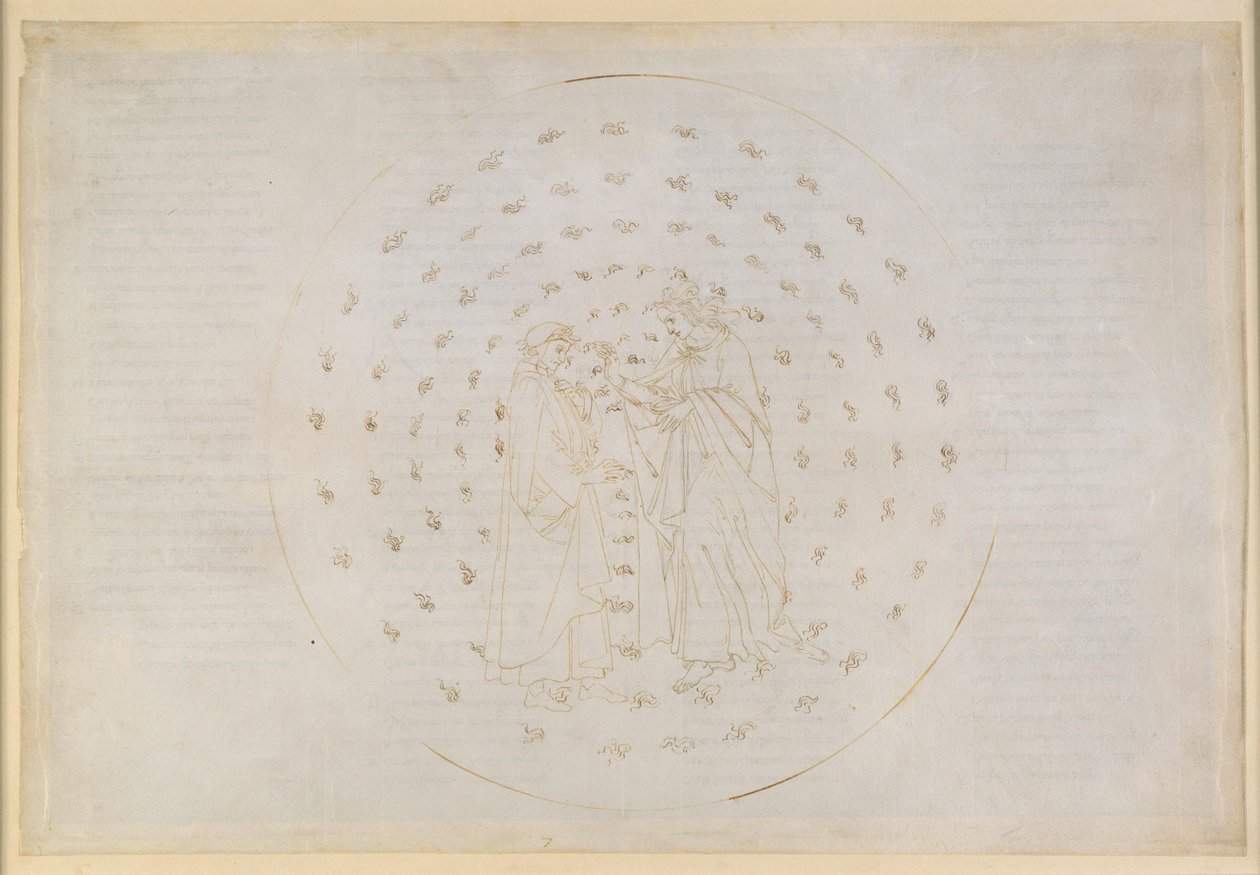 The Divine Comedy, Paradiso VII. Second Planetary Sphere (Heaven of Mercury): Beatrice Introduces Dante to Complex Questions of Divine Justice and Human Original Sin and Redemption Through Christ