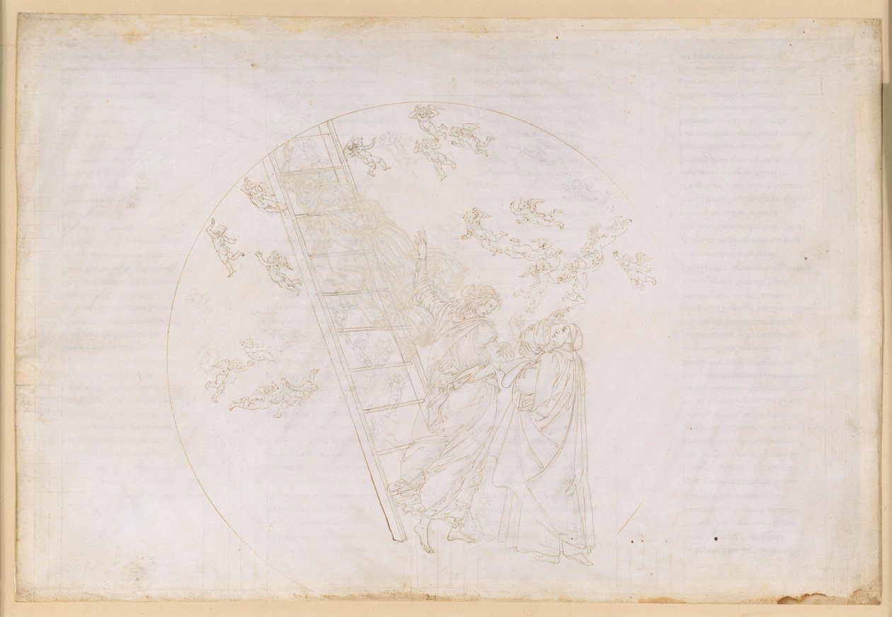 The Divine Comedy, Paradise XXI. Transition to the Seventh Planetary Sphere (Heaven of Saturn): Dante Sees Jacob