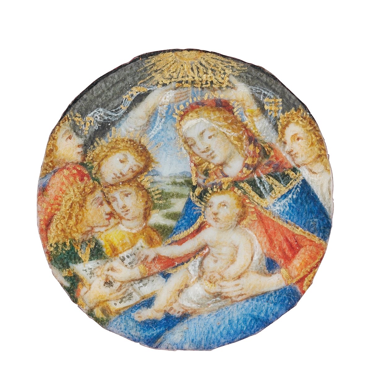 Madonna of the Magnificat, Florence, late 15th - early 16th century by Sandro Botticelli