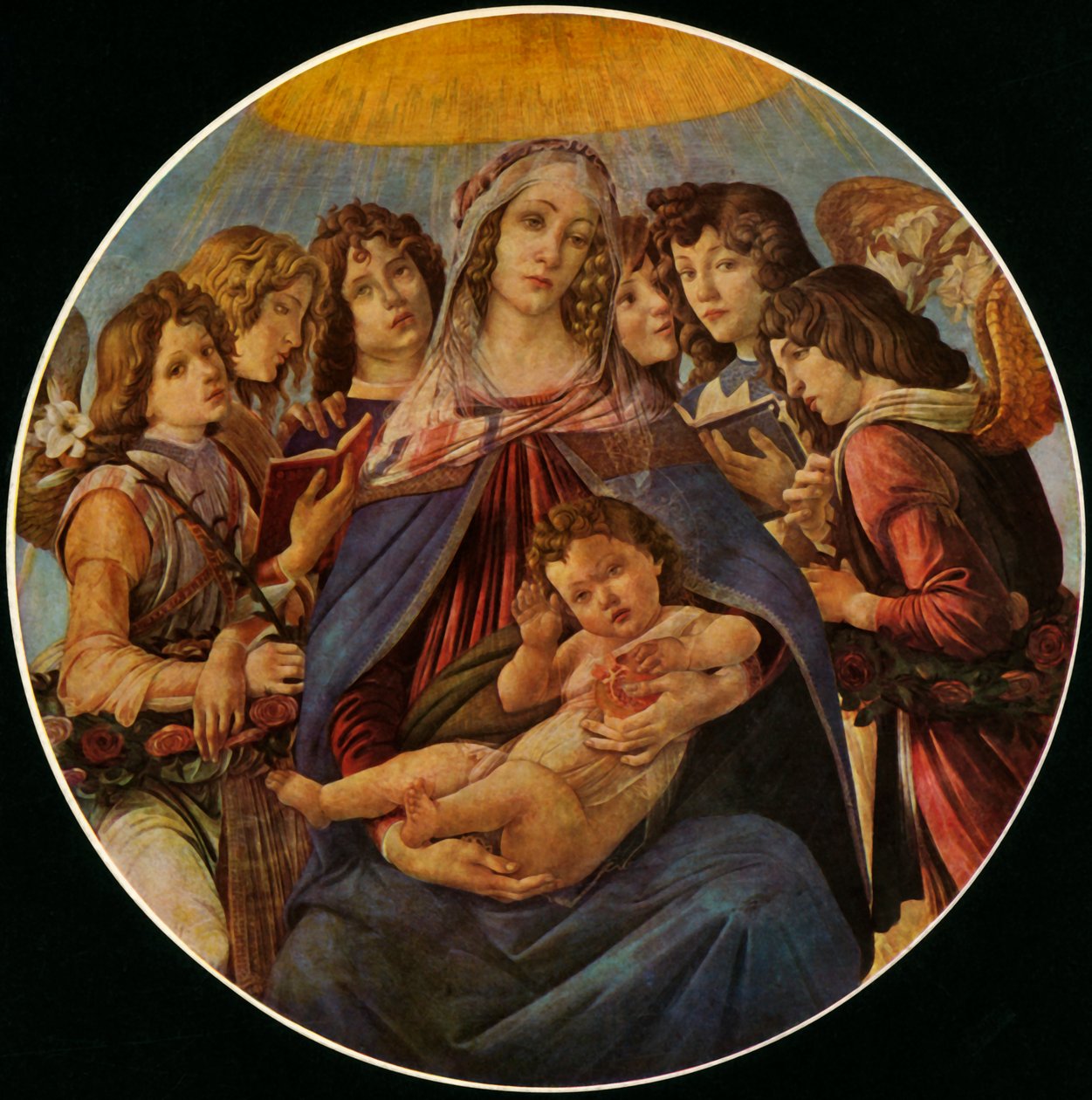 Madonna of the Pomegranate, c1487, 1937 by Sandro Botticelli