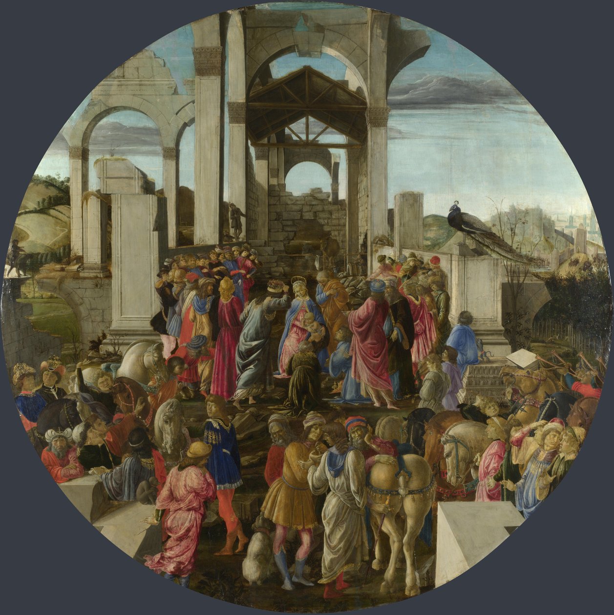 The Adoration of the Kings by Sandro Botticelli
