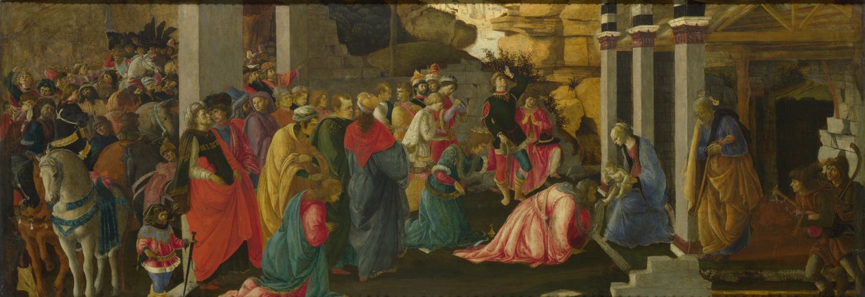 The Adoration of the Kings, ca 1470 by Sandro Botticelli