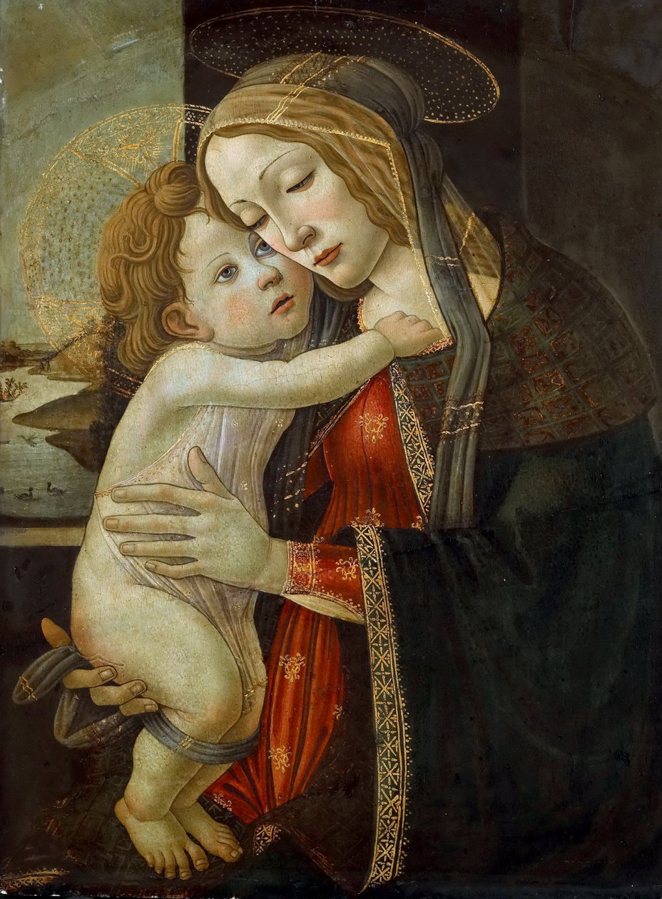 The Virgin and Child by Sandro Botticelli