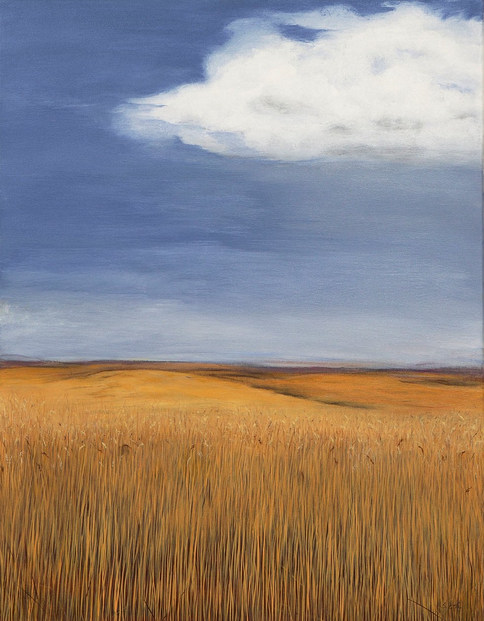 Amber Waves, 2025 by Sandy Iseli