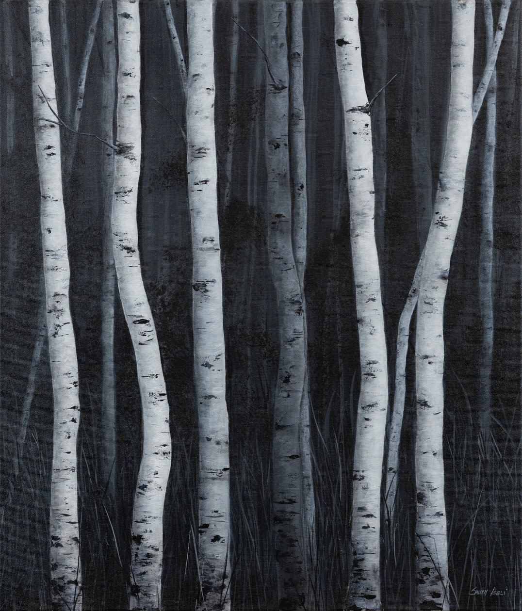 Birches by Sandy Iseli