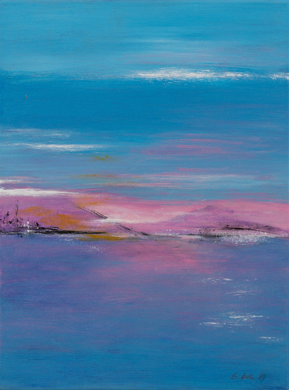 Pink Reflections, 2019 by Sandy Iseli