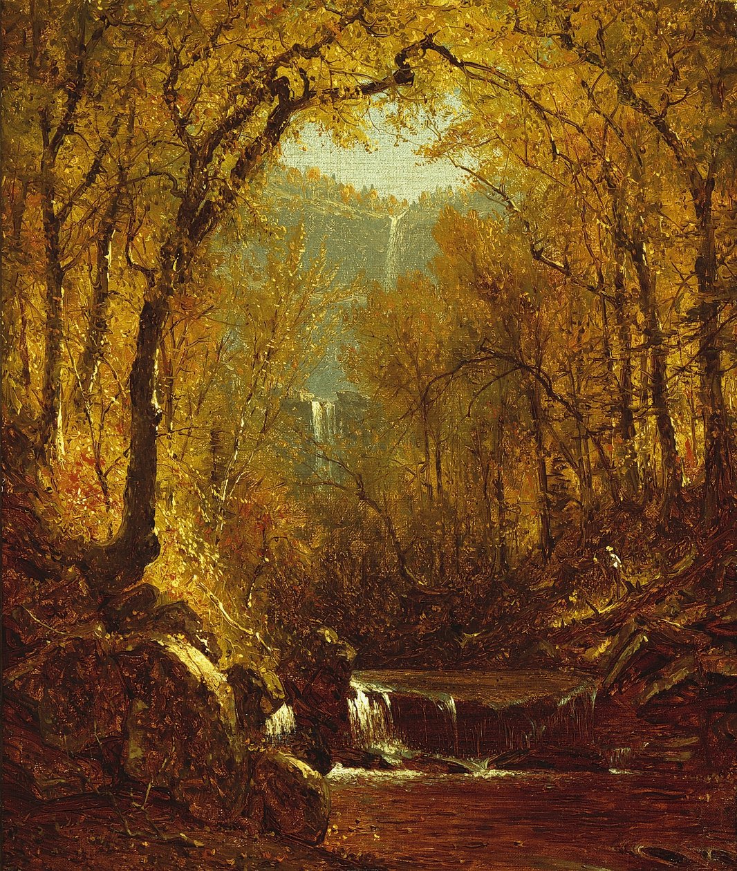 Kaaterskill Falls by Sanford Robinson Gifford