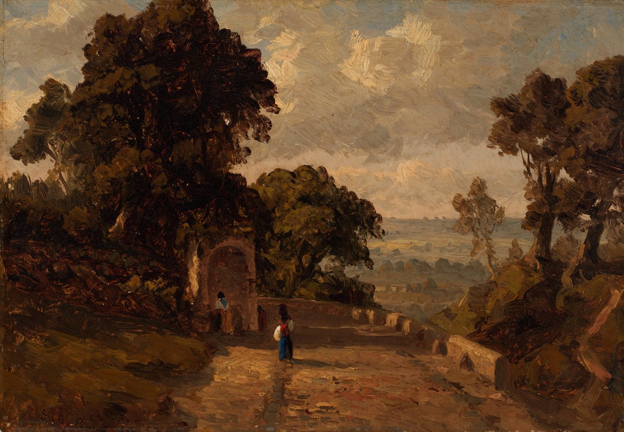 Near Ariccia, Italy by Sanford Robinson Gifford