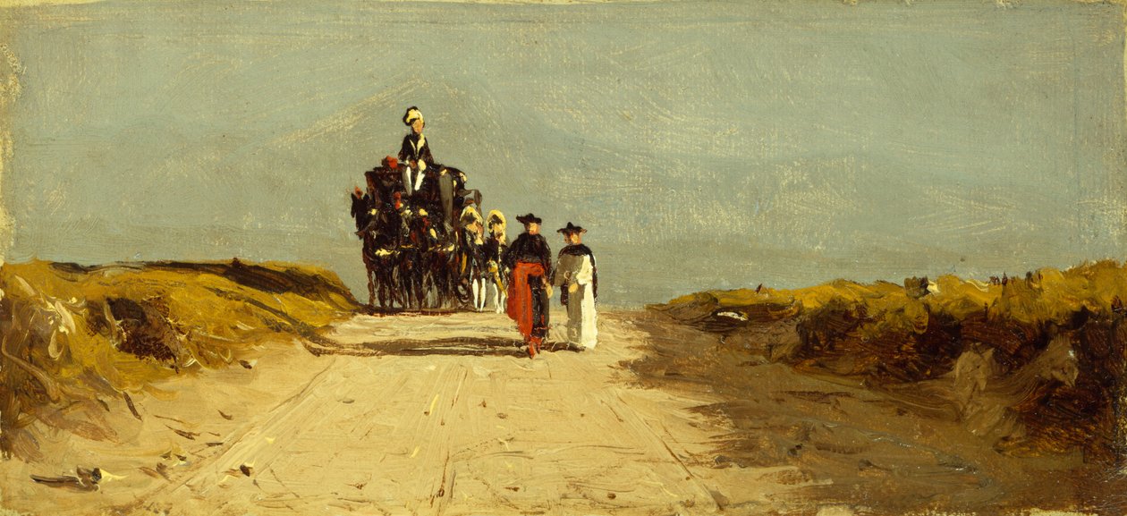On the Roman Campagna by Sanford Robinson Gifford