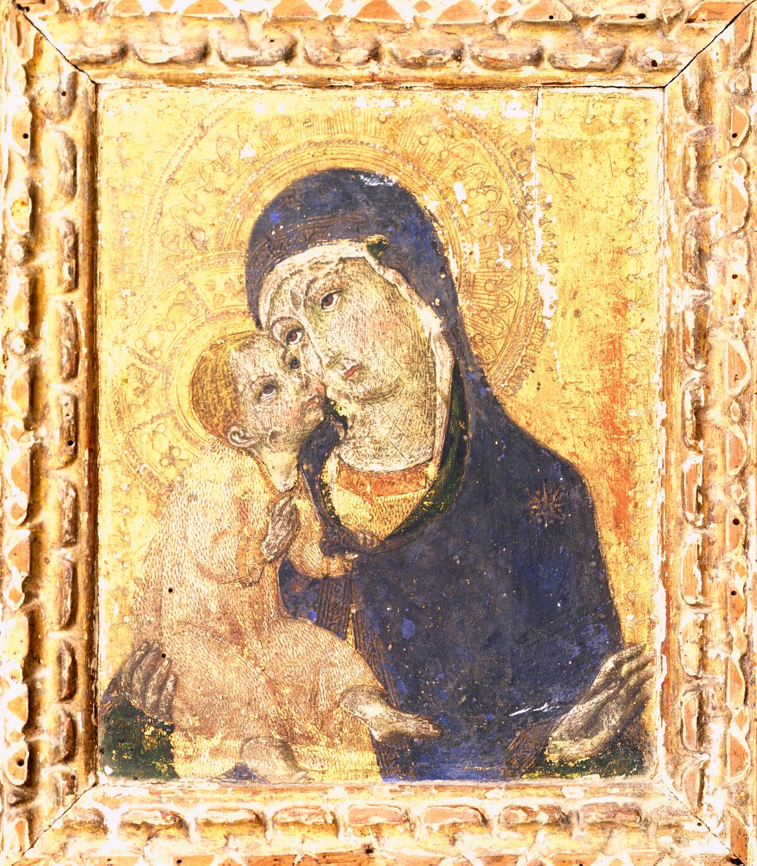 Madonna with Child by Sano di also Ansano di Pietro di Mencio Pietro