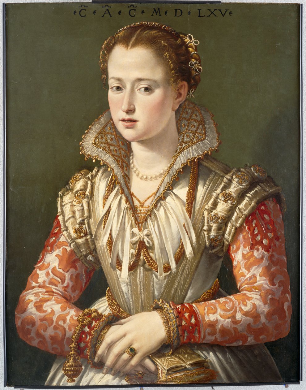 Portrait of a Young Woman by Santi di Tito