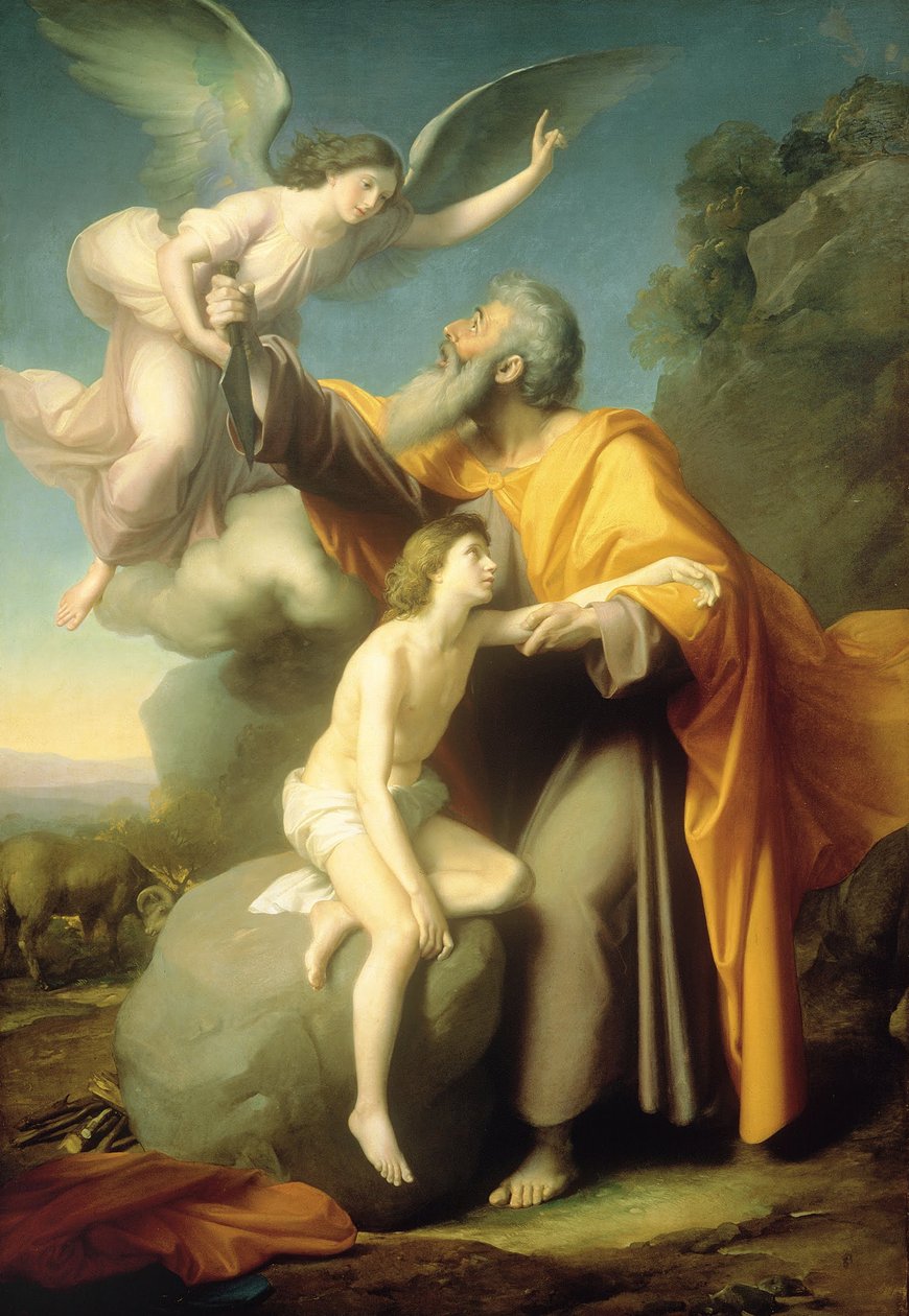 The Sacrifice of Isaac by Santiago Rebull