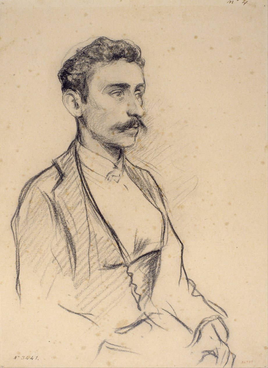 Portrait of Salvador Robert by Santiago Rusiñol