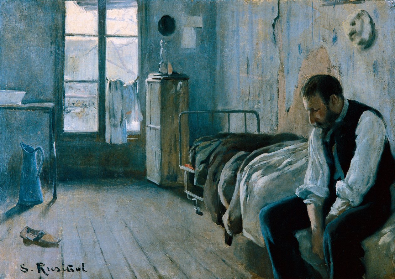 My Room in Paris by Santiago Rusinol i Prats